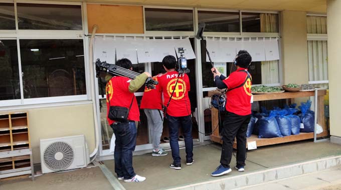 テレビ大分「ゆ~わくワイド｣酵素風呂体験